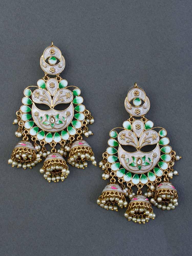 Ivory Berry jhumkis - EOSS - Image 2