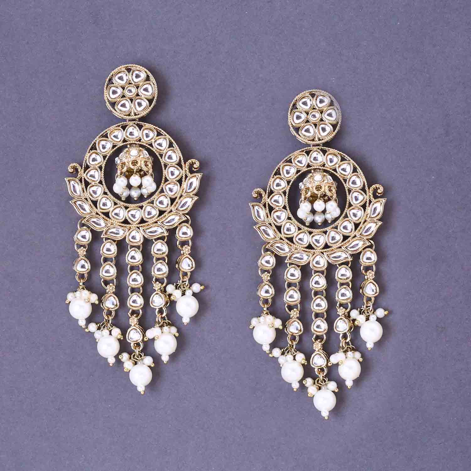 Ivory Chaitra Chandbalis - Image 3