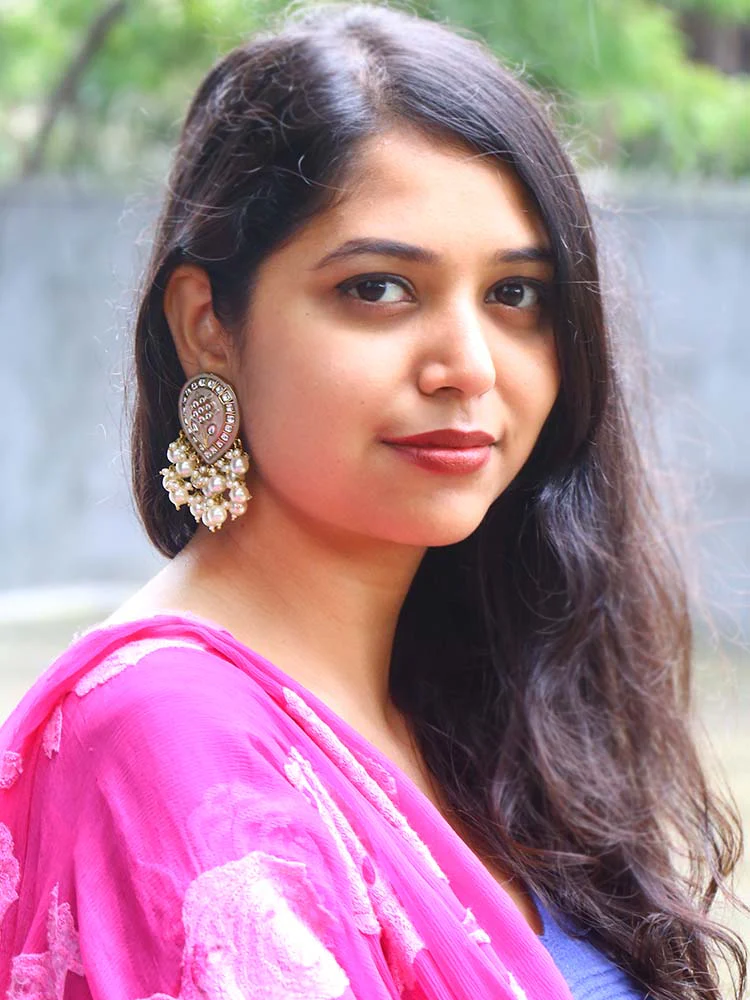 Ivory Charmi Dangler Earrings - Image 2