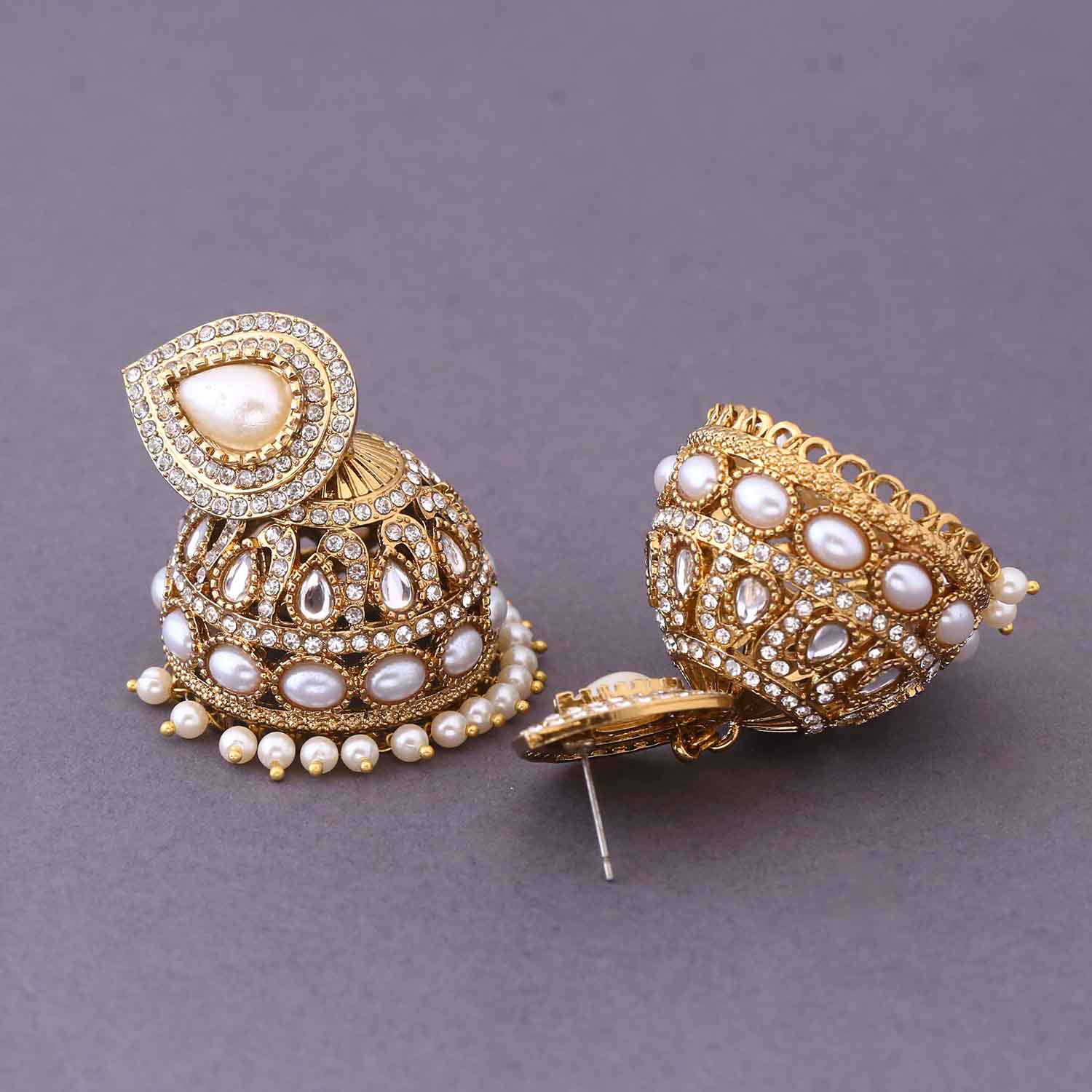 Ivory Fadwa Jhumkis - Image 4