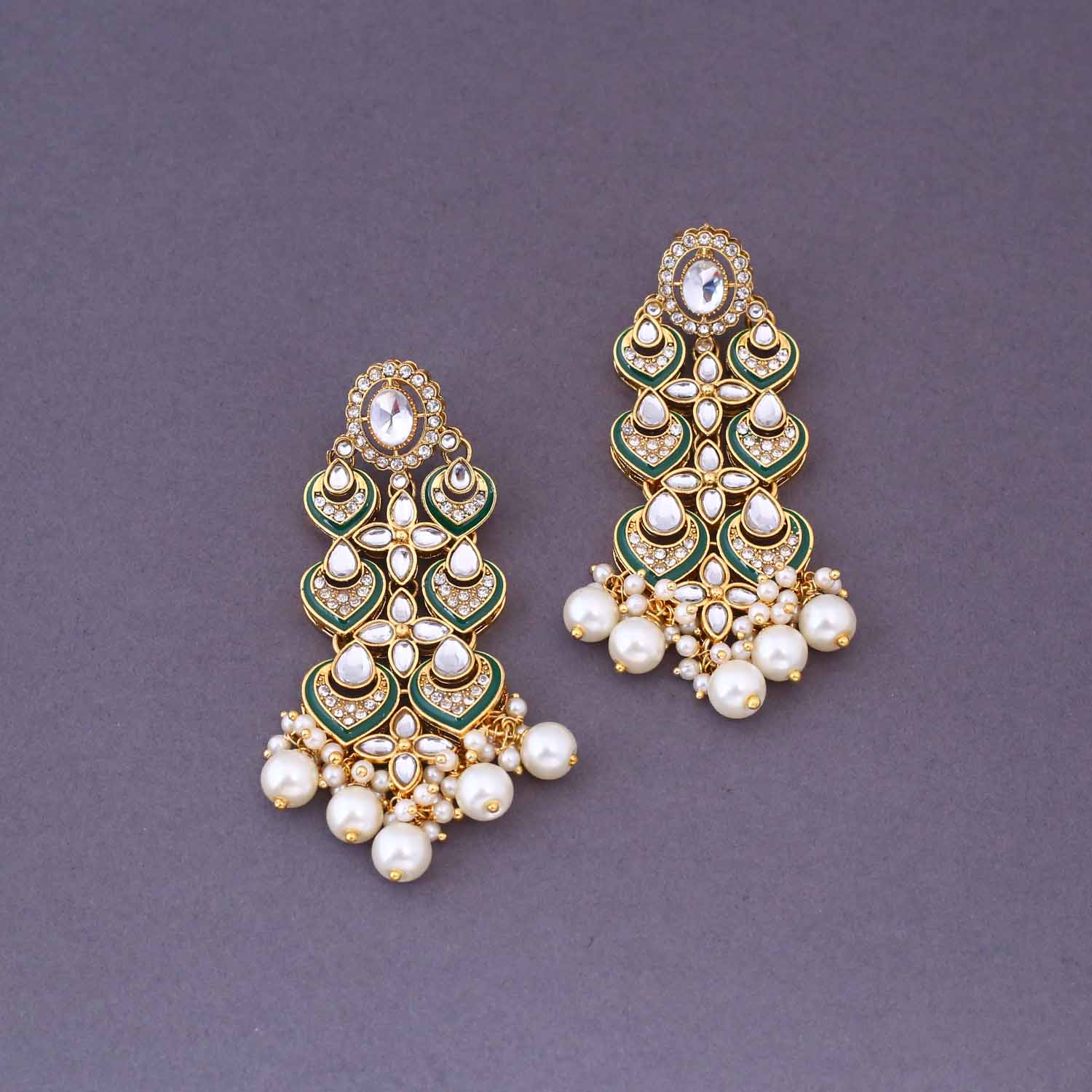 Ivory Ishaya Bridal Jewellery Set - Image 5