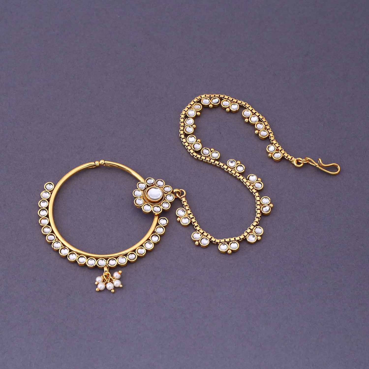 Ivory Ishaya Bridal Jewellery Set - Image 9