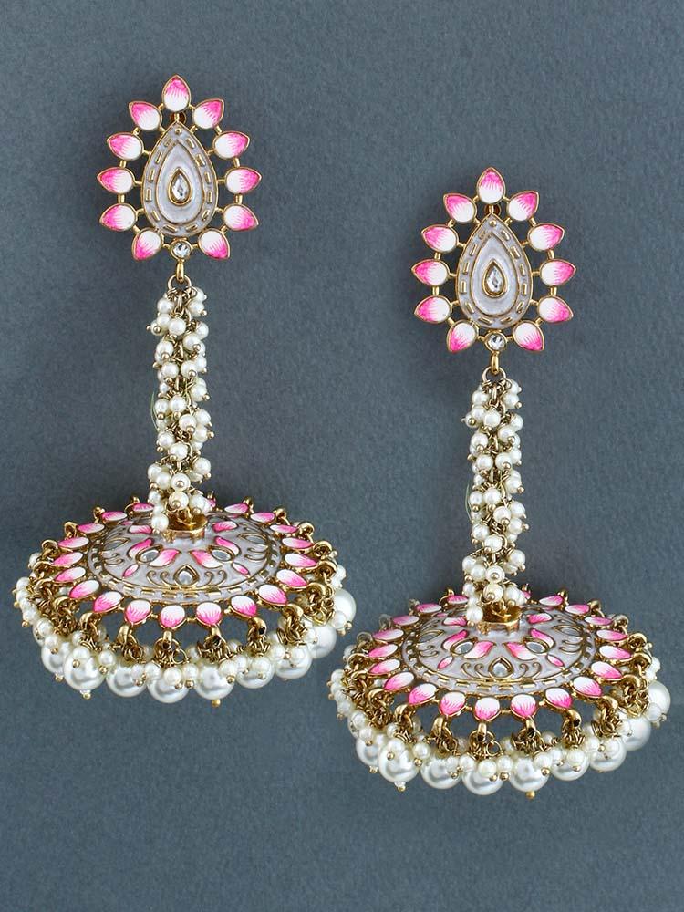 Ivory Jacki Jhumkis - EOSS - Image 3