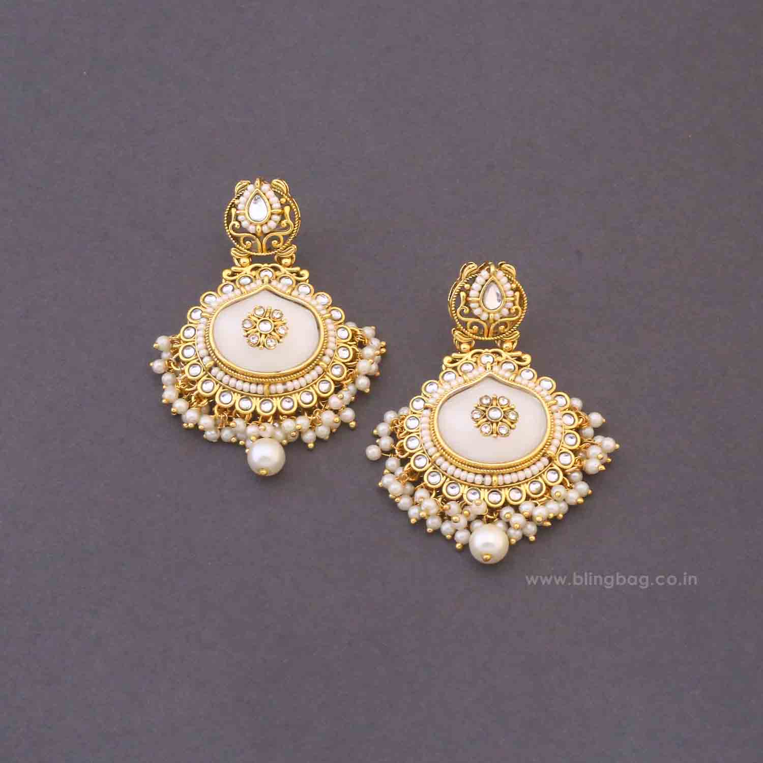 Ivory Jaiwanti Bridal Jewellery Set - Image 6
