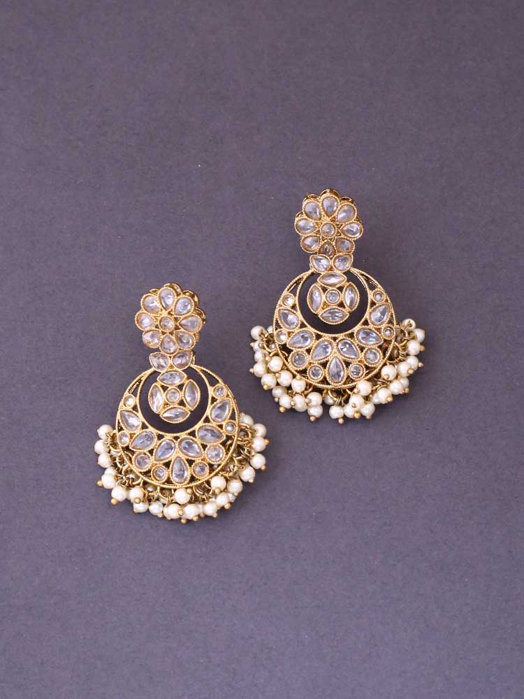 Ivory Kiaraa Chandbalis - Image 3