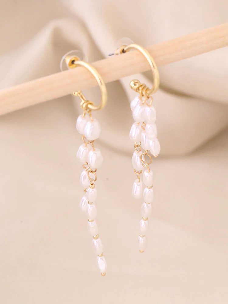 Ivory Monarda Danglers