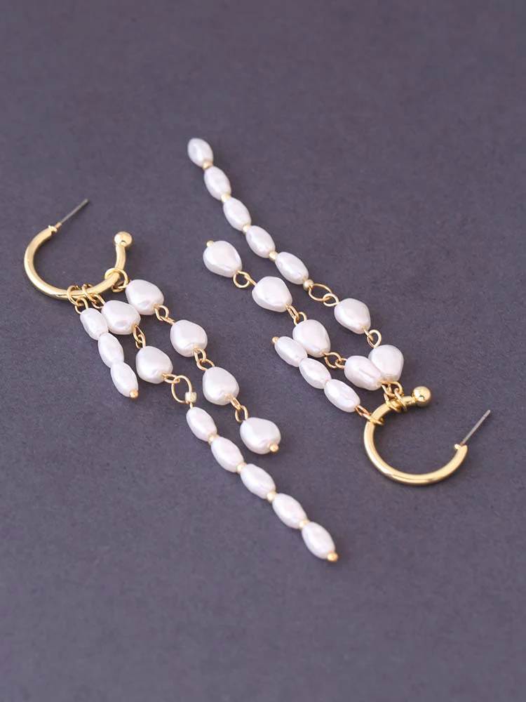 Ivory Monarda Danglers - Image 4