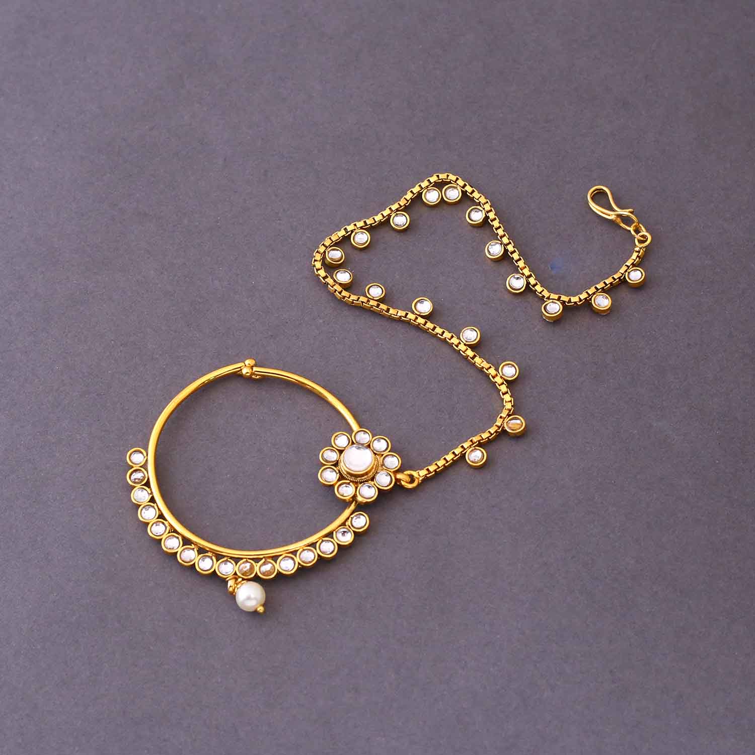 Ivory Mriyani Bridal Jewellery Set - Image 10