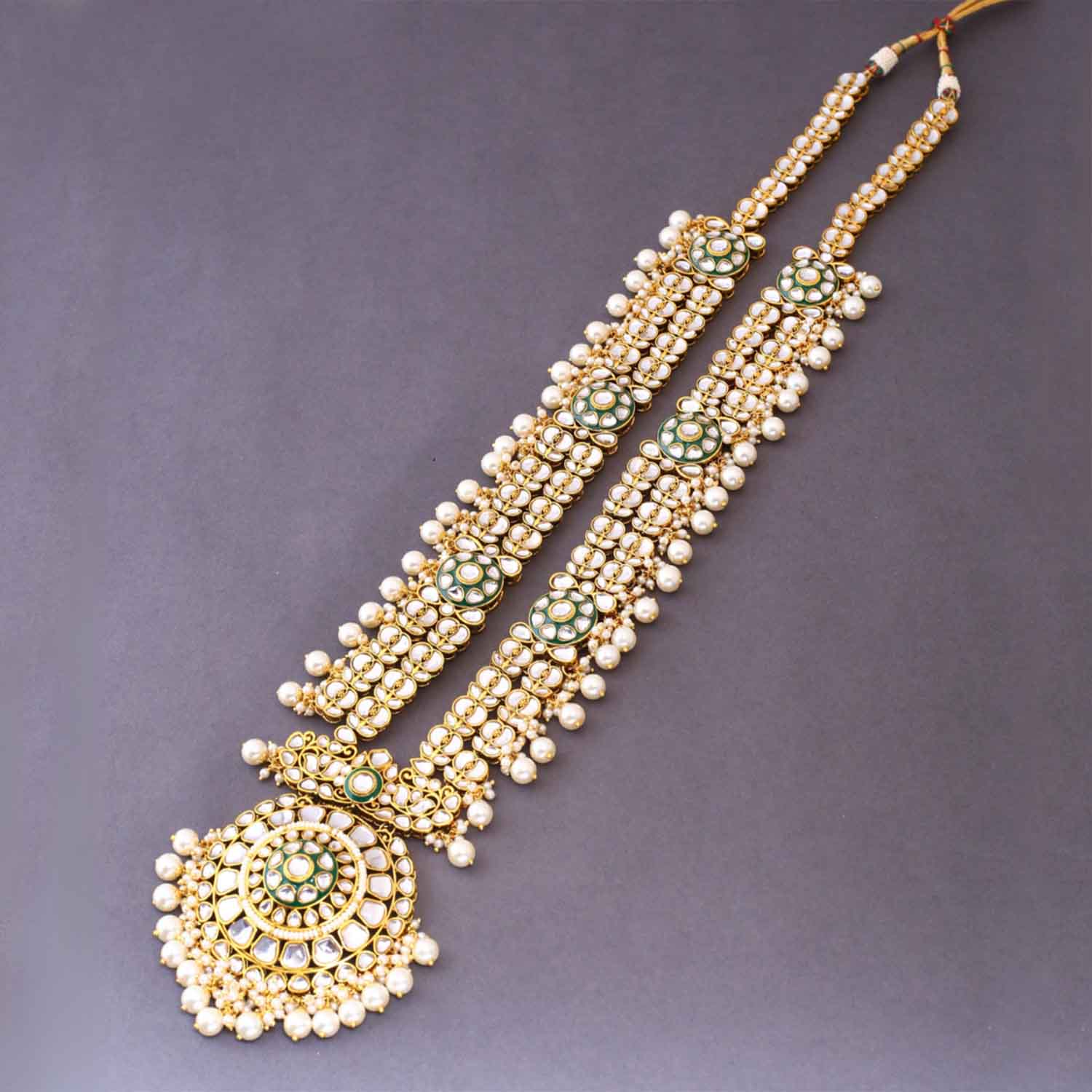 Ivory Mriyani Bridal Jewellery Set - Image 4