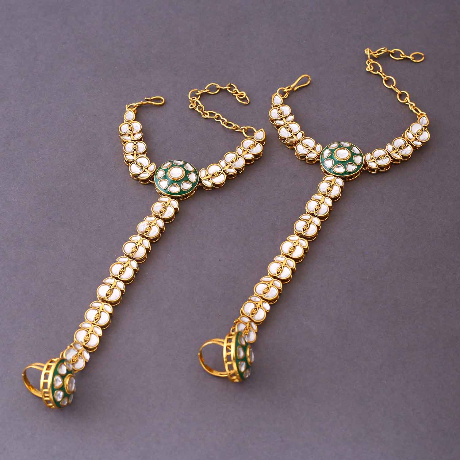 Ivory Mriyani Bridal Jewellery Set - Image 8