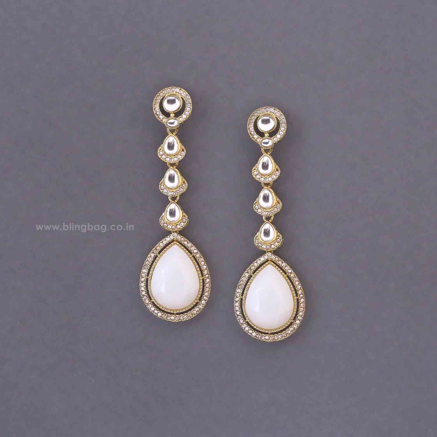 Ivory Muskaan Danglers - Image 2