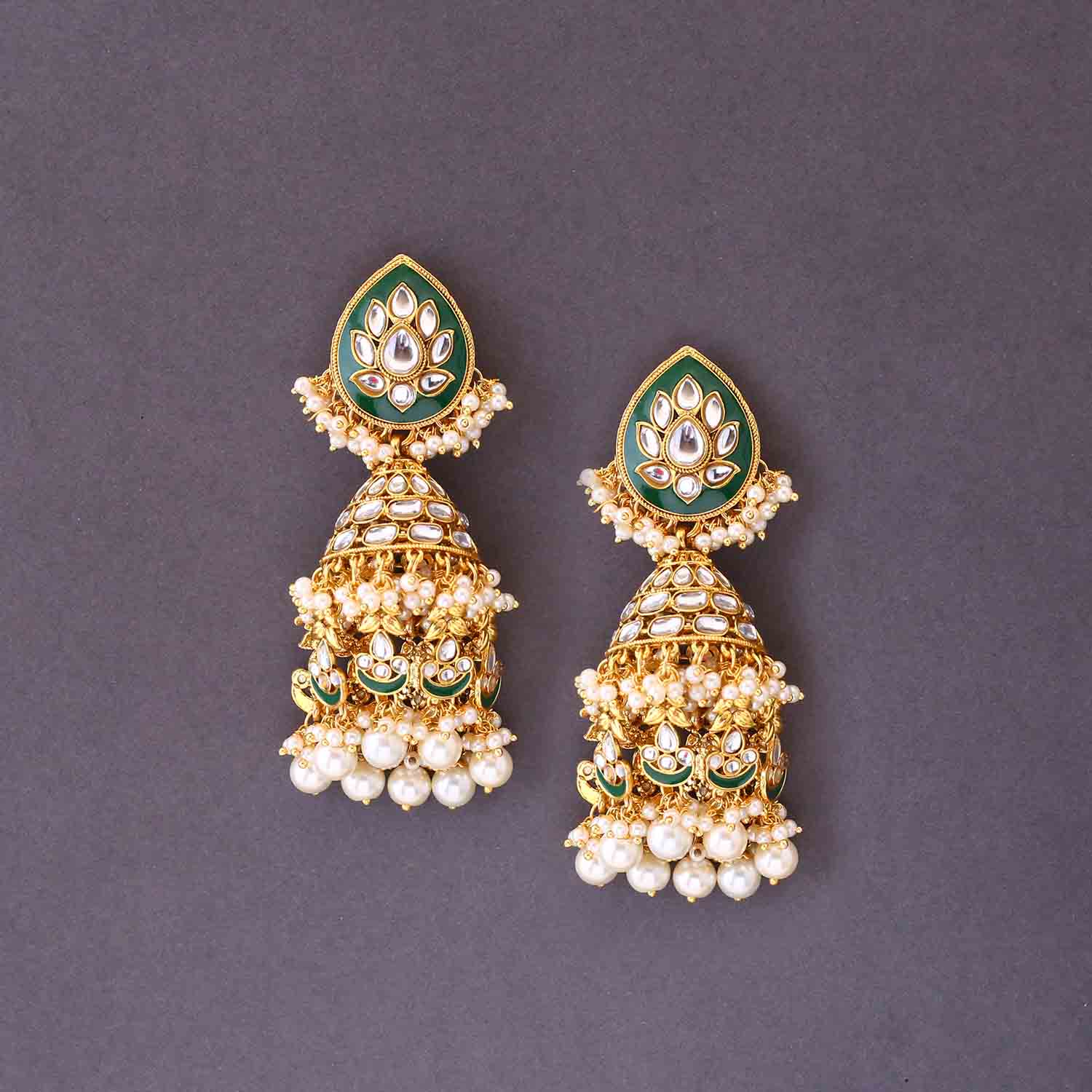 Ivory Nieri Jhumkis - Image 3