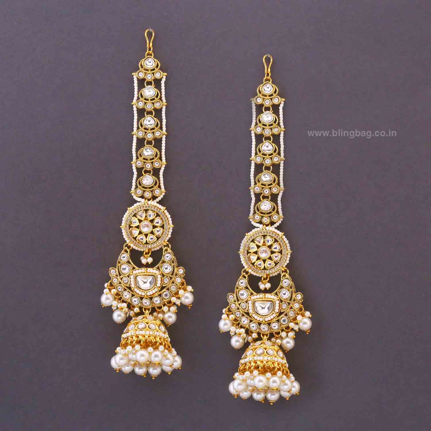 Ivory Nitia Bridal Jewellery Set - Image 7