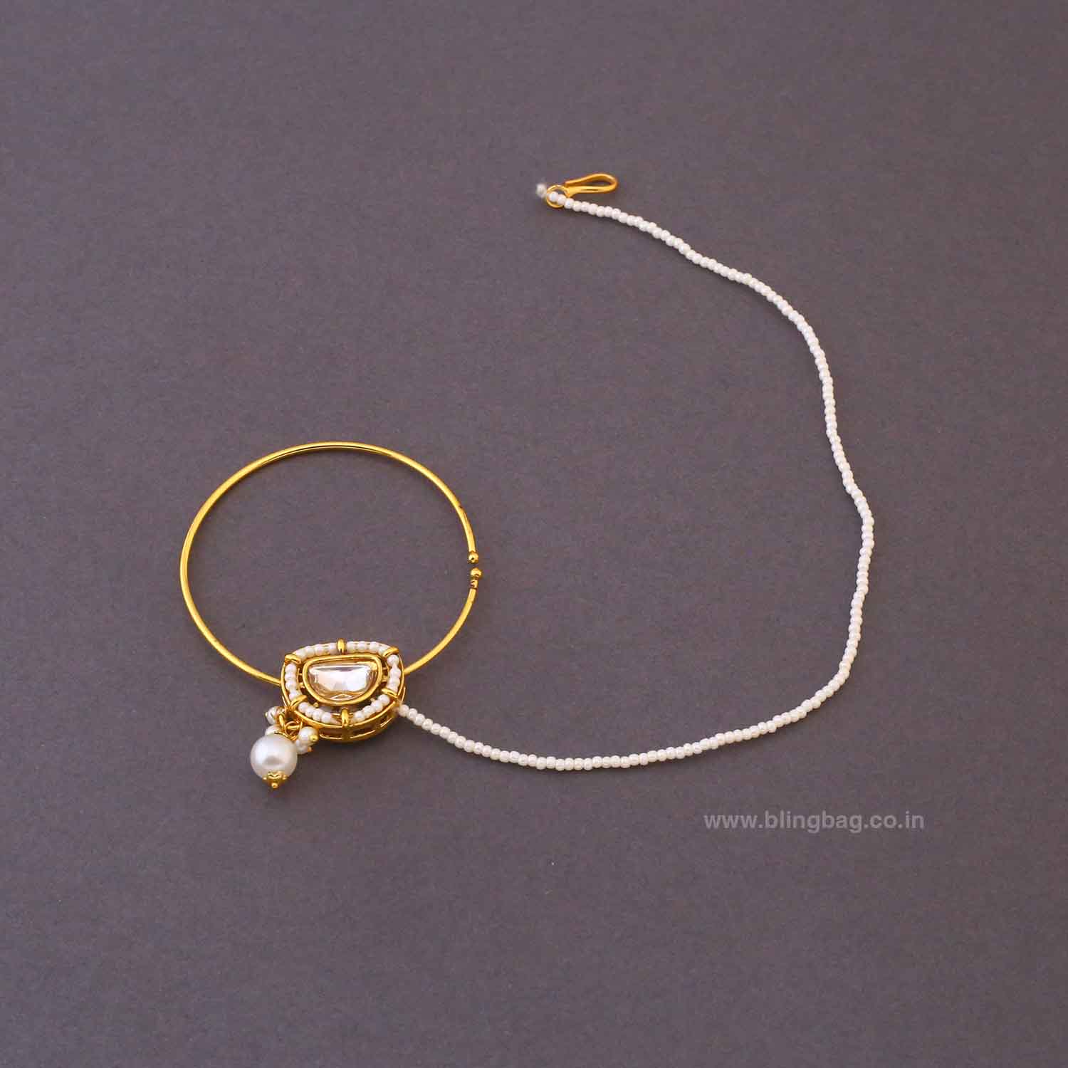 Ivory Nitia Bridal Jewellery Set - Image 9