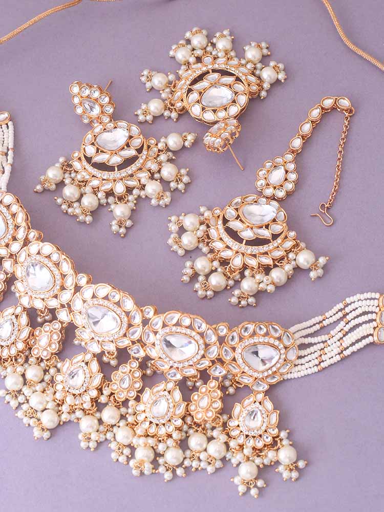 Ivory Pratibha Jewellery Set - Image 5