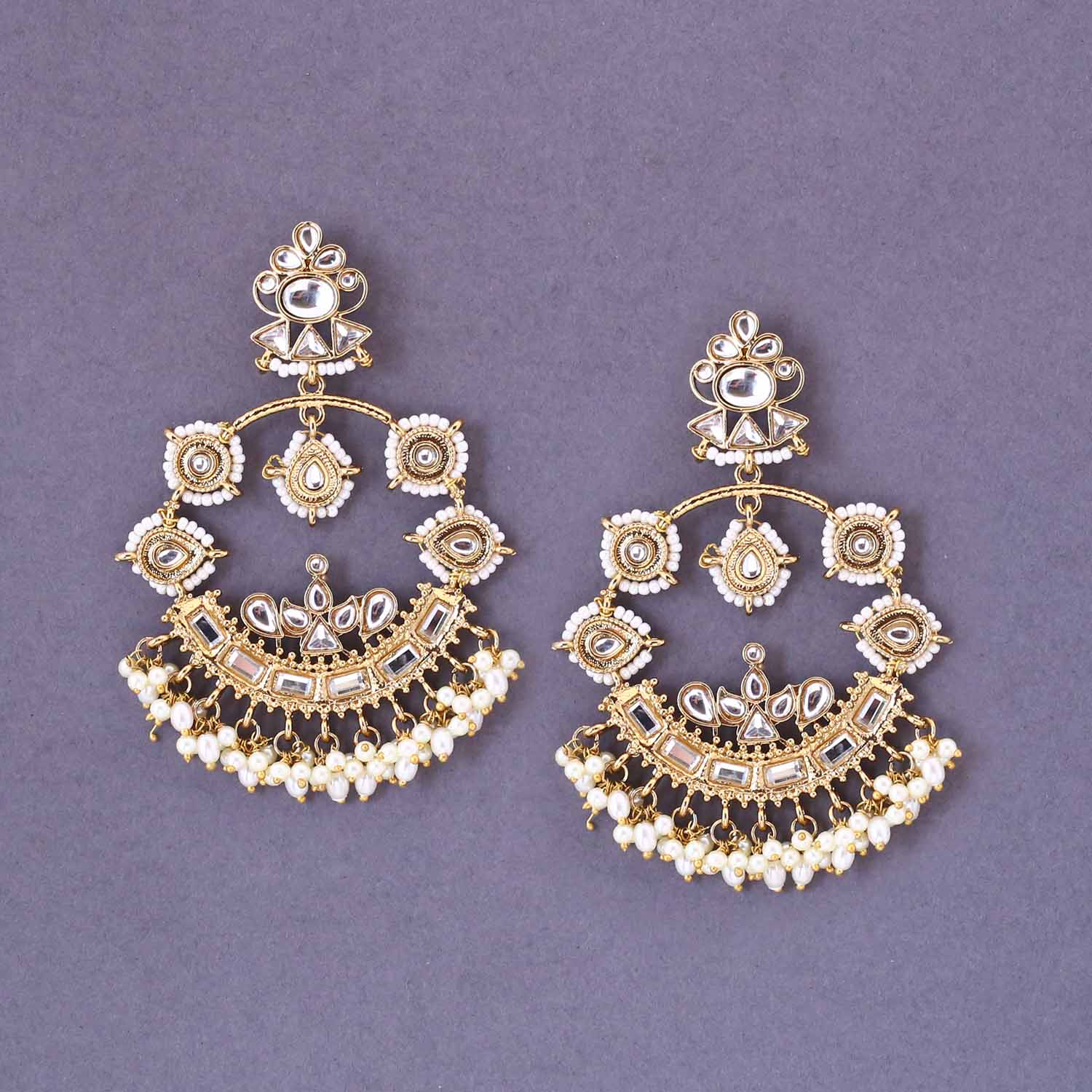 Ivory Pravina Chandbalis - Image 3
