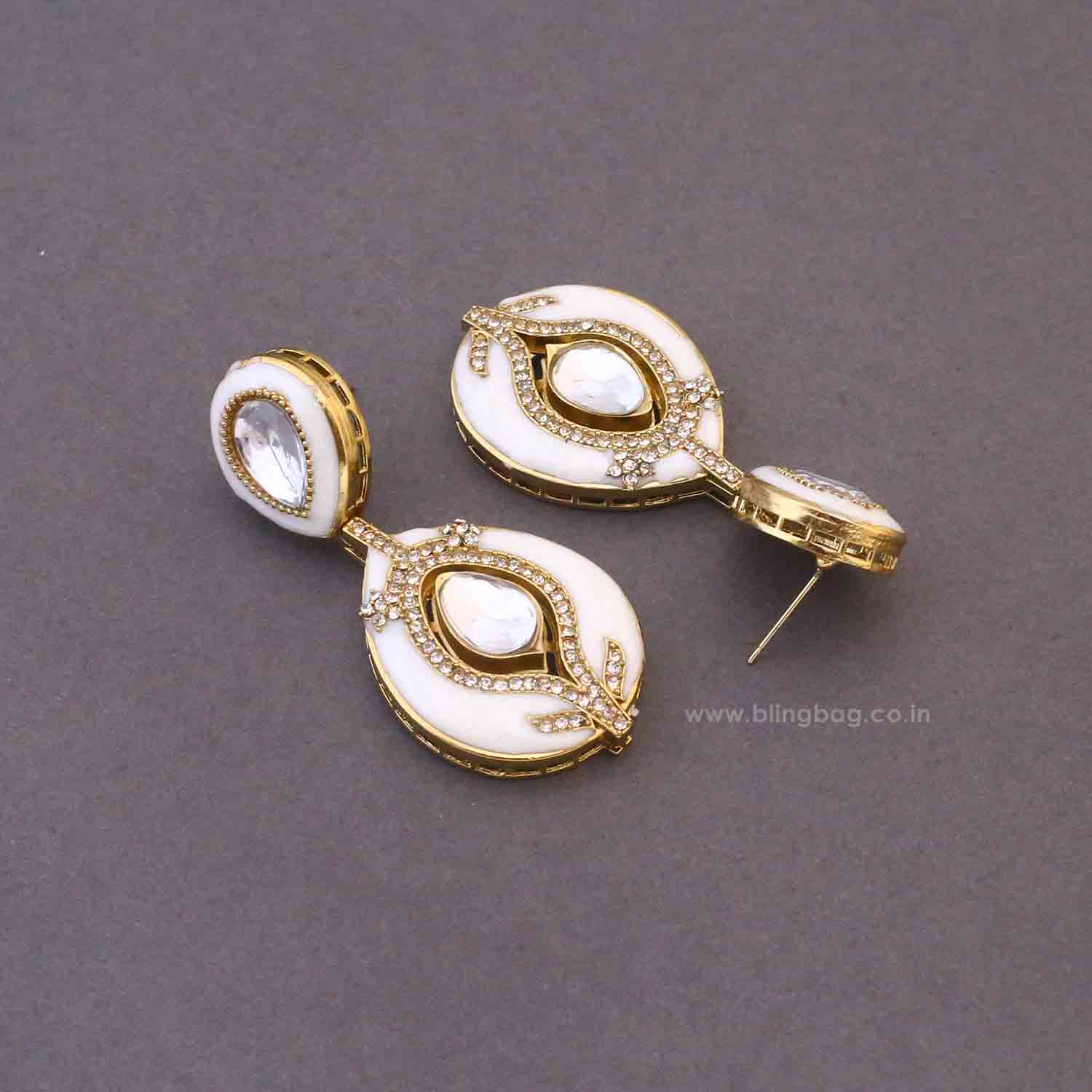 Ivory Rajashri Danglers - Image 3