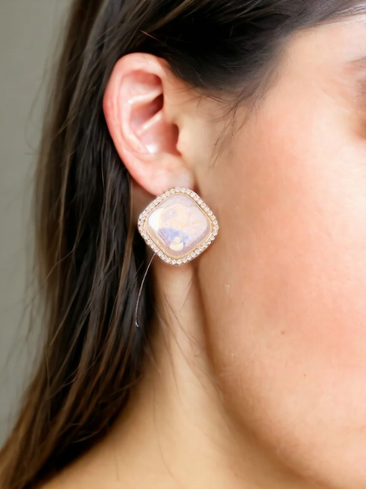 Ivory Rulea Studs - Image 2