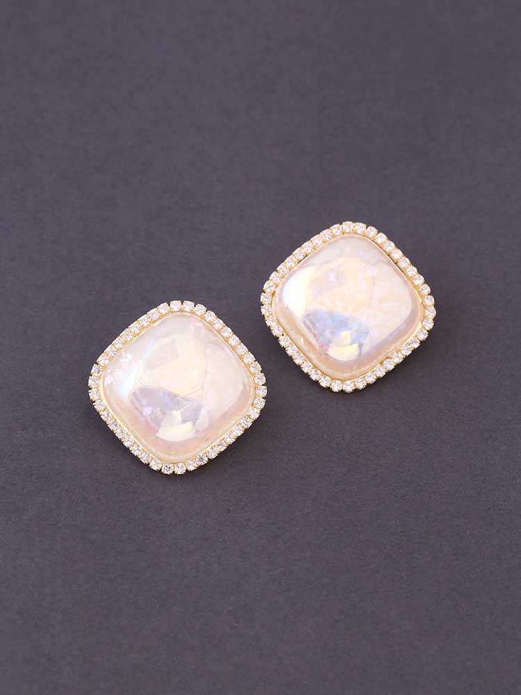 Ivory Rulea Studs - Image 4