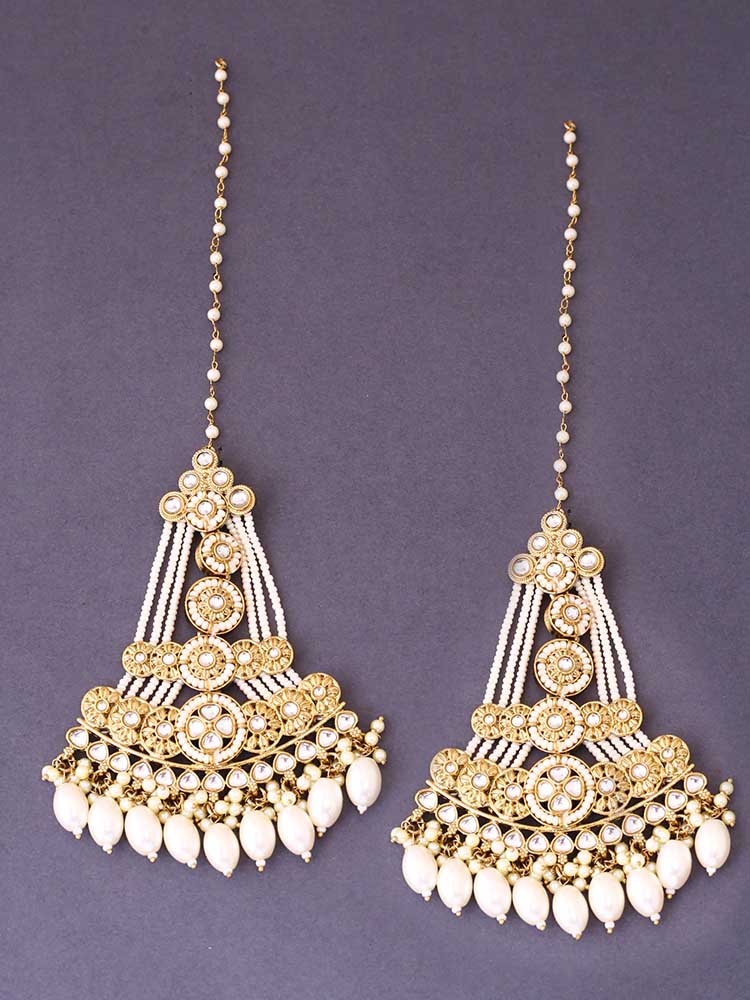 Ivory Saavi Sahara Chandbalis - Image 2