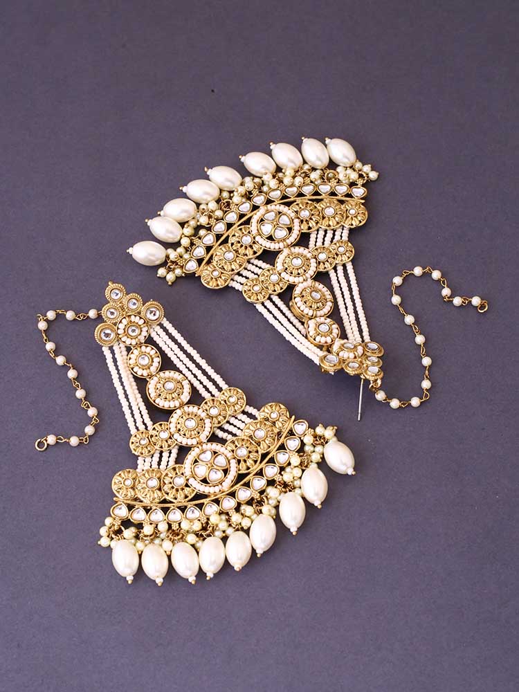 Ivory Saavi Sahara Chandbalis - Image 3