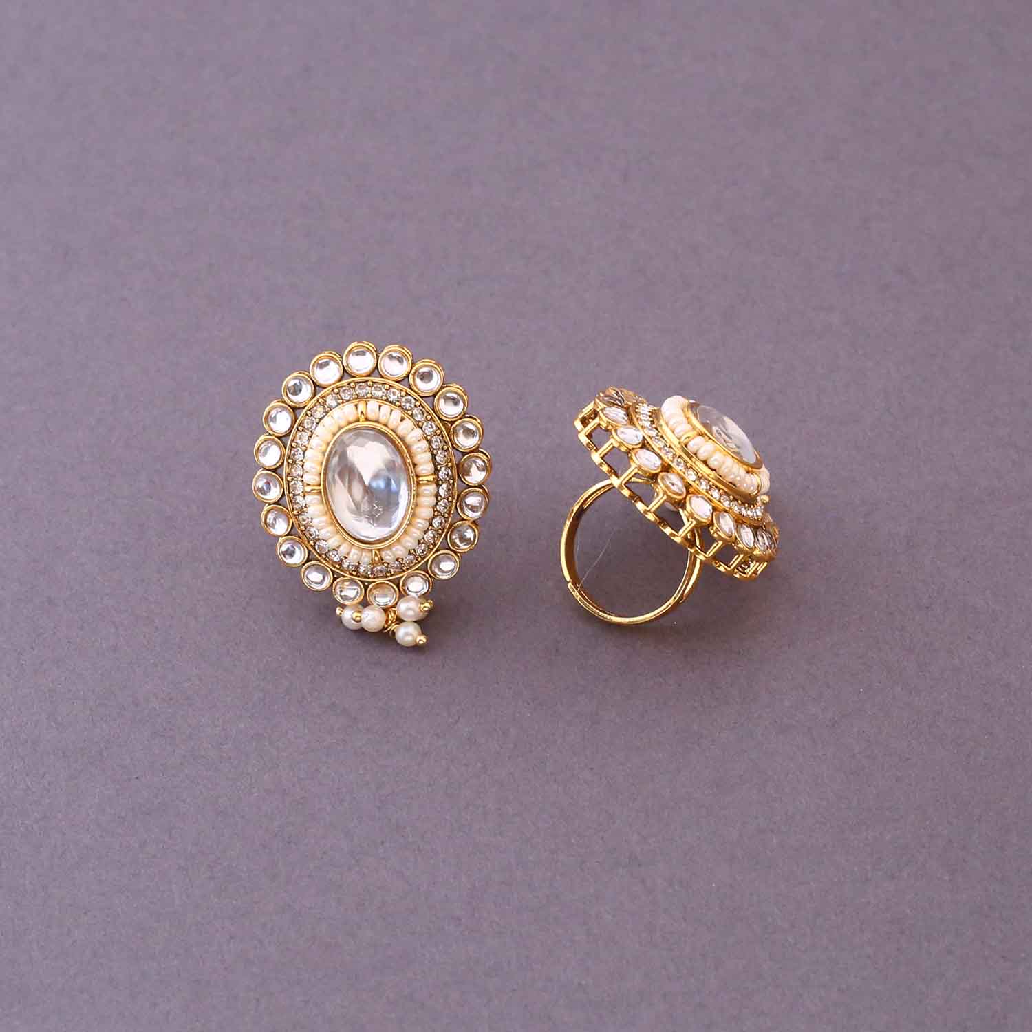 Ivory SamarthI Bridal Jewellery Set - Image 8