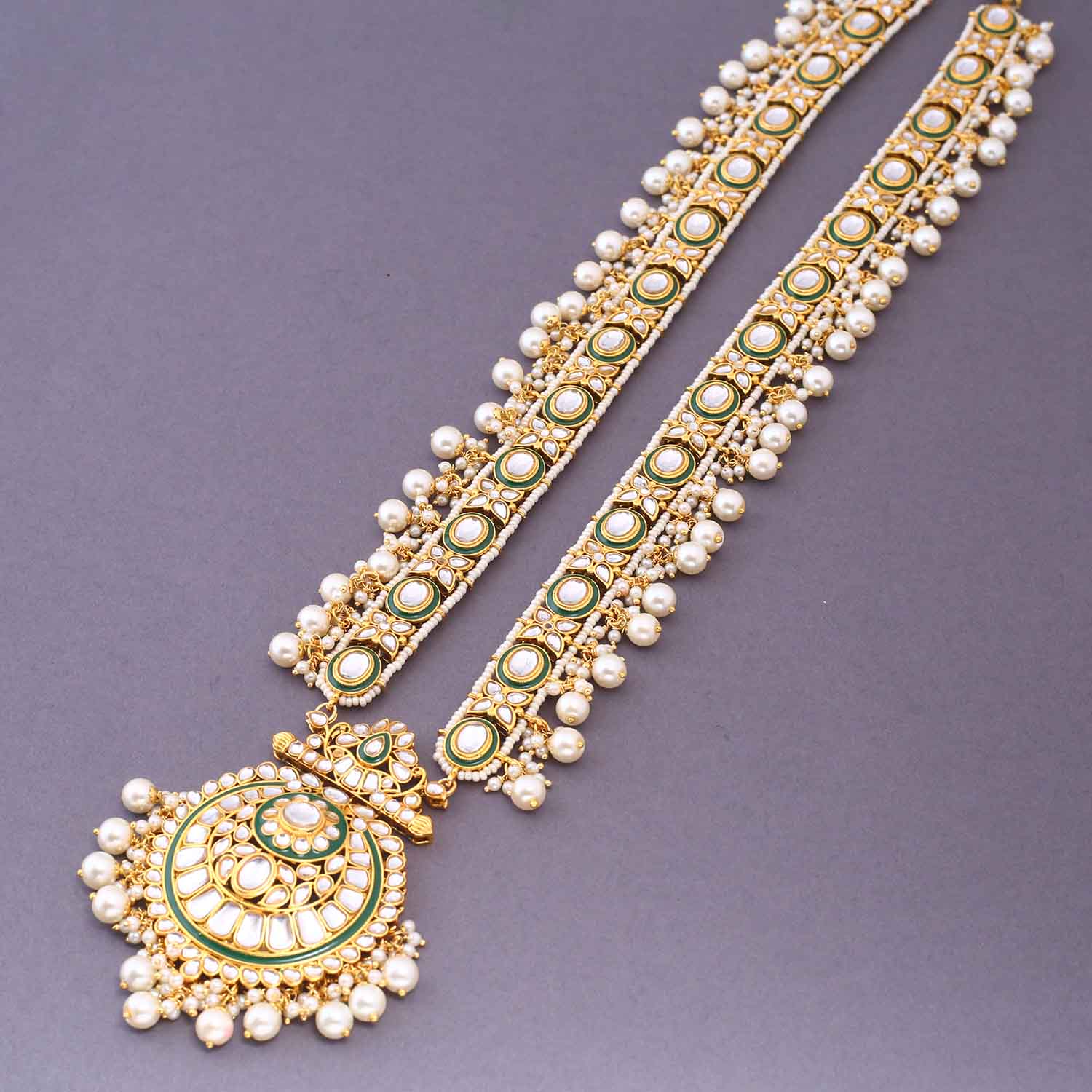Ivory Sharanya Bridal Jewellery Set - Image 3