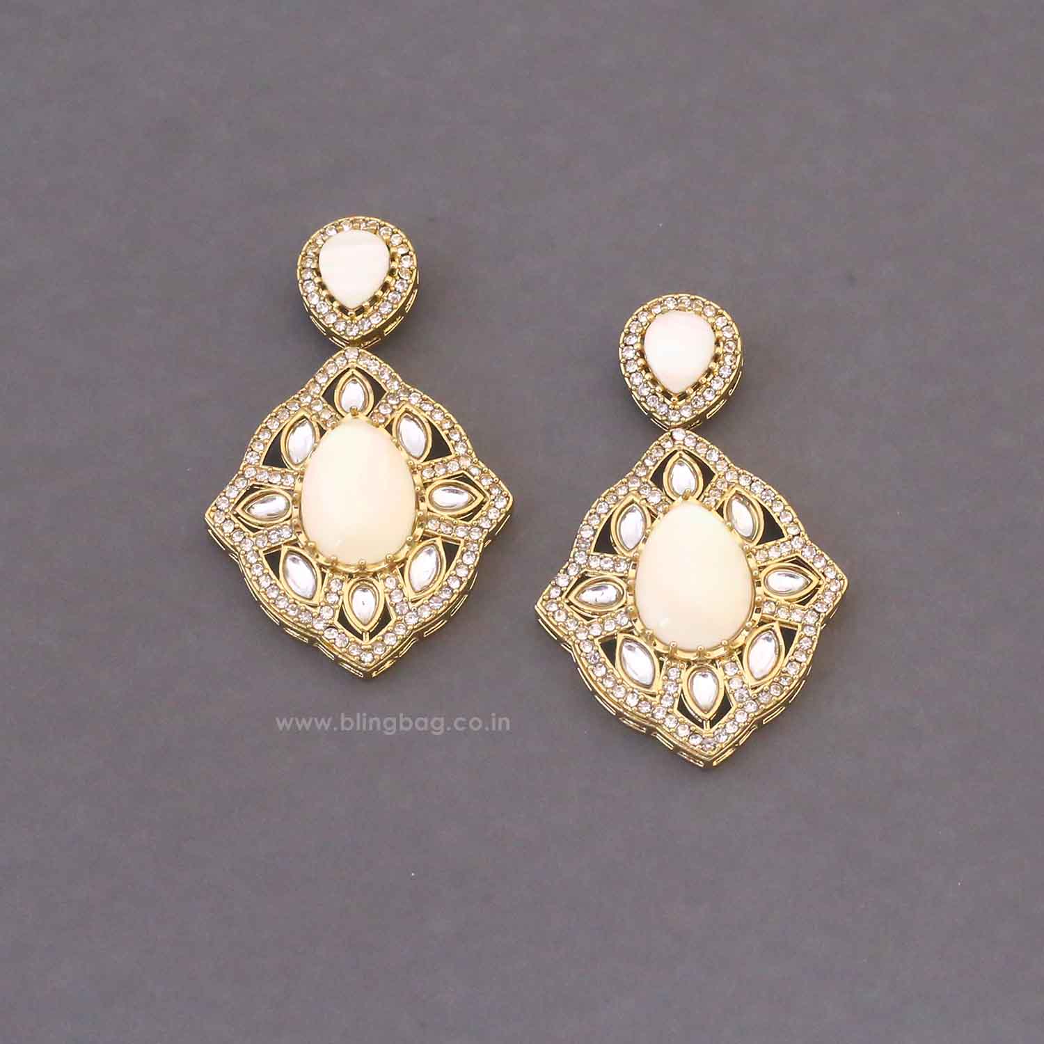 Ivory Shibani Danglers - Image 2