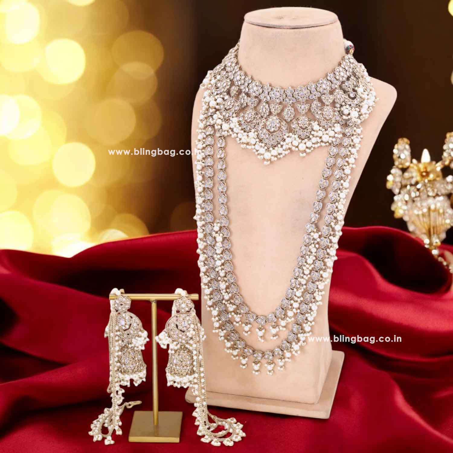 Ivory Shivendra Bridal Jewellery Set - Image 2