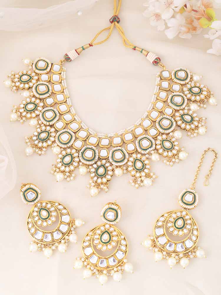 Ivory Suman Jewellery Set - Image 2