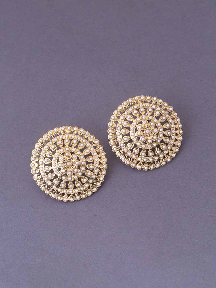 Ivory Vamika Studs - Image 3