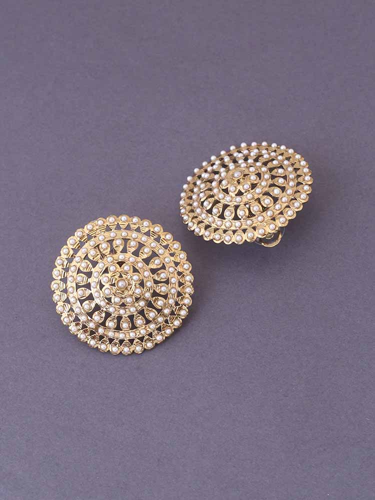 Ivory Vamika Studs - Image 4