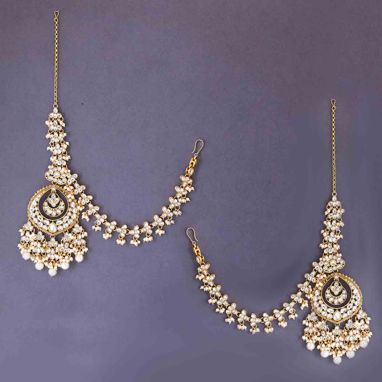 Ivory Yashti Sahara Chandbalis - Image 2