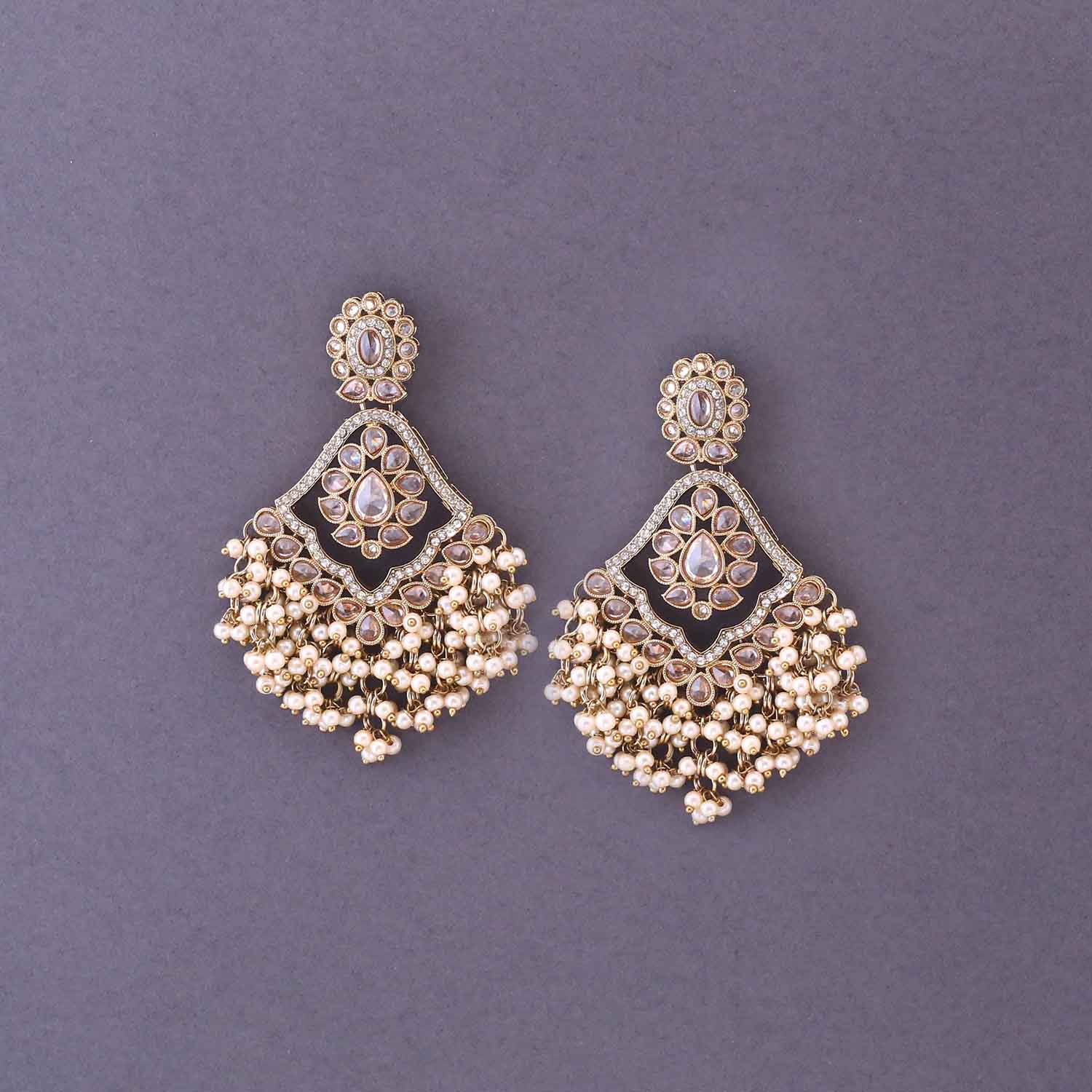 Ivory Zarna Danglers - Image 3