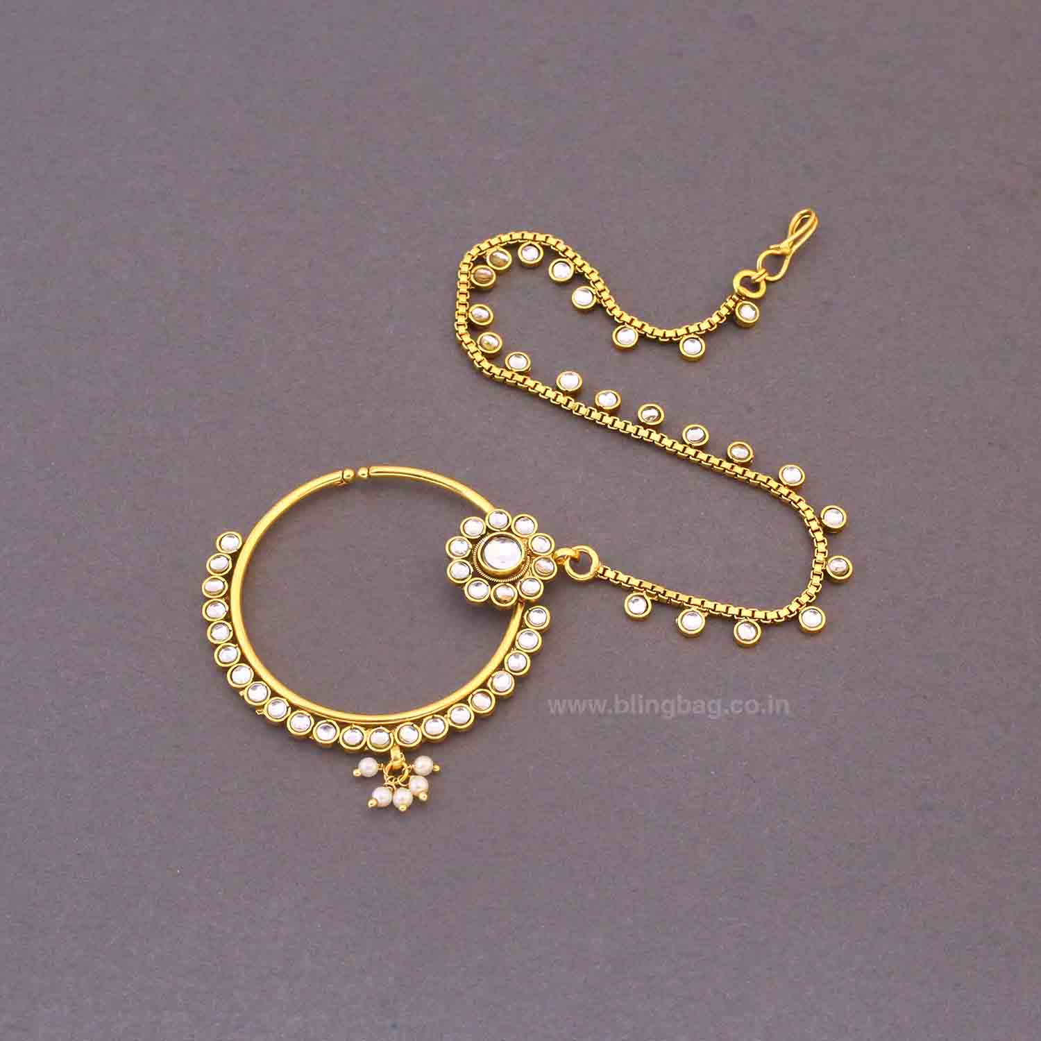 Ivory Zayyani Bridal Jewellery Set - Image 9