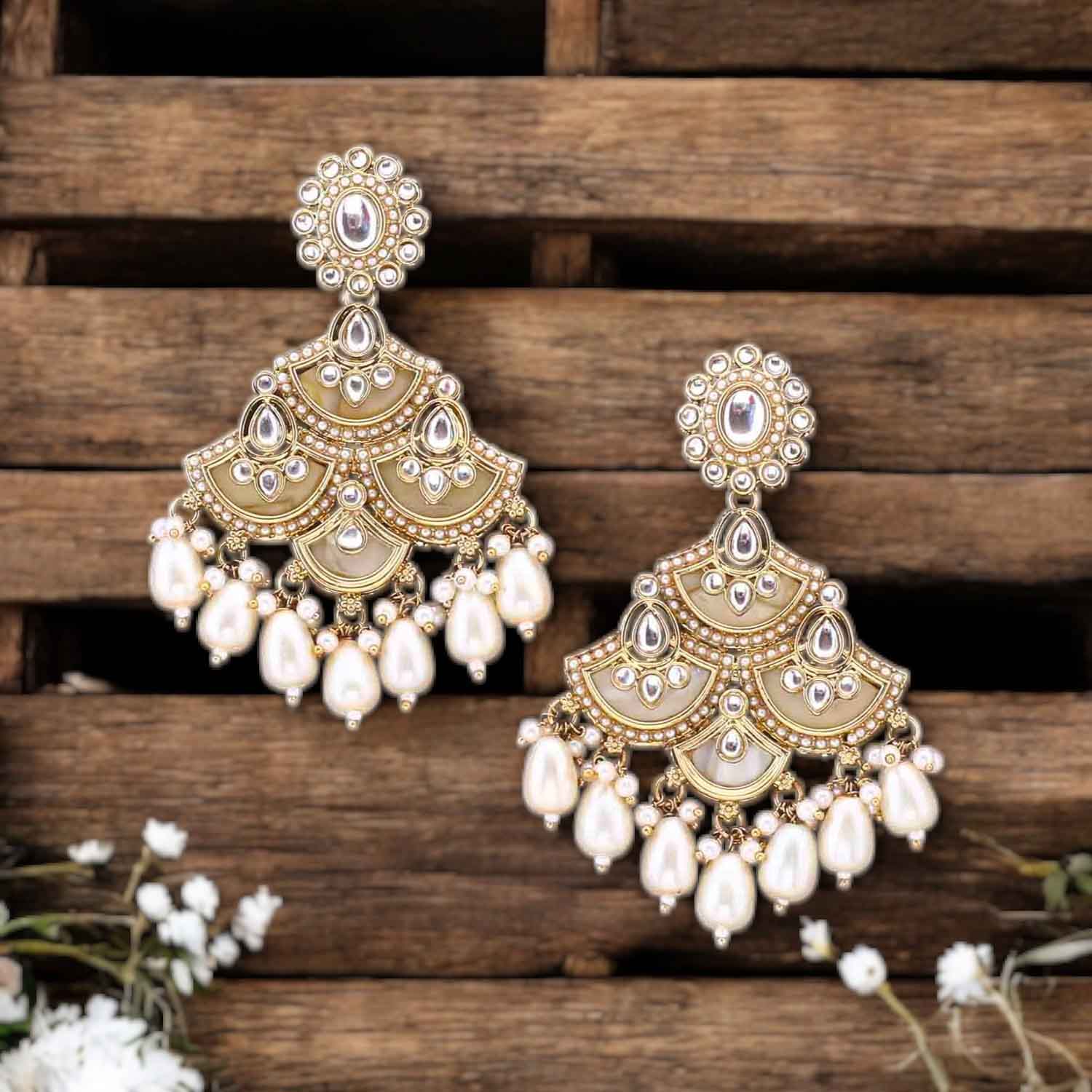 Ivory Zehra Punjabi Chandbalis