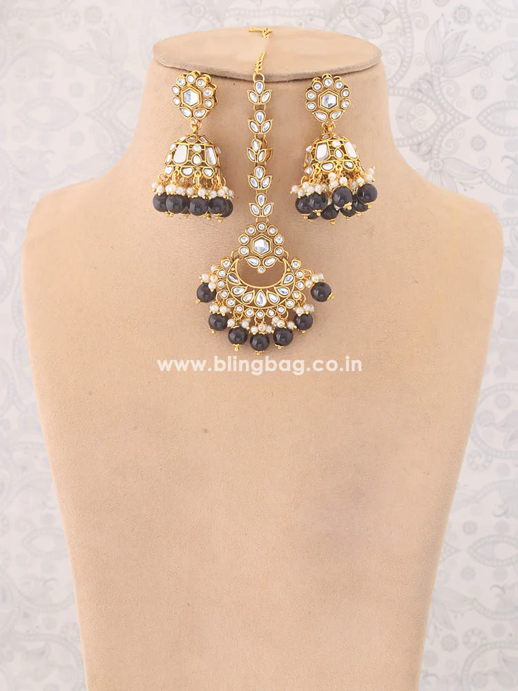 Jet Aanandi Jewellery Set - Image 3