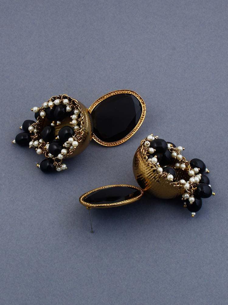 Jet Magna Shesha Jhumkis - Image 3