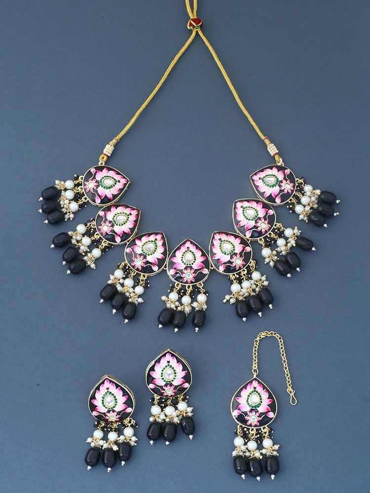 Jet Pradhnya Jewellery Set - Image 4