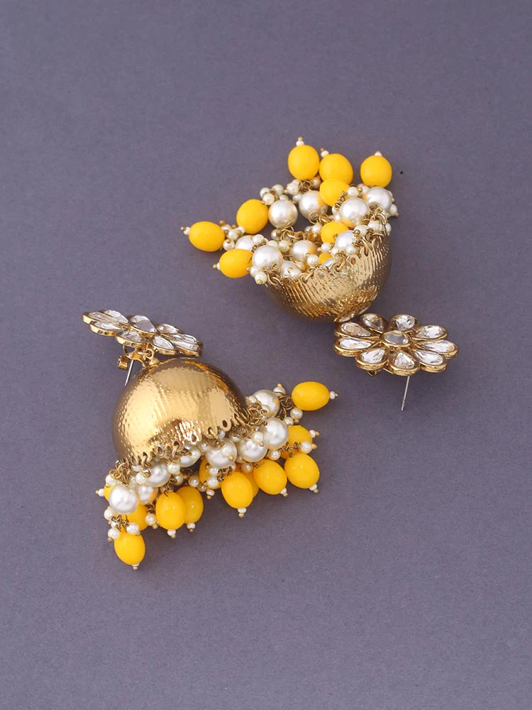 Lemon Akashita Jhumkis - Image 4