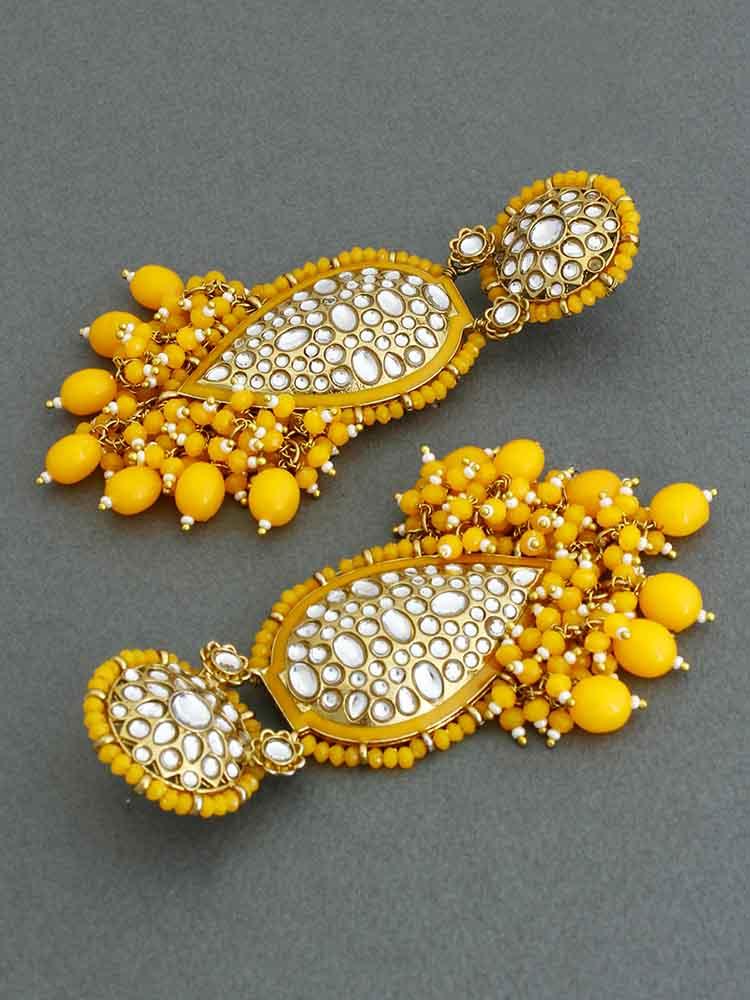 Lemon Chaitali Chandbalis - Image 4