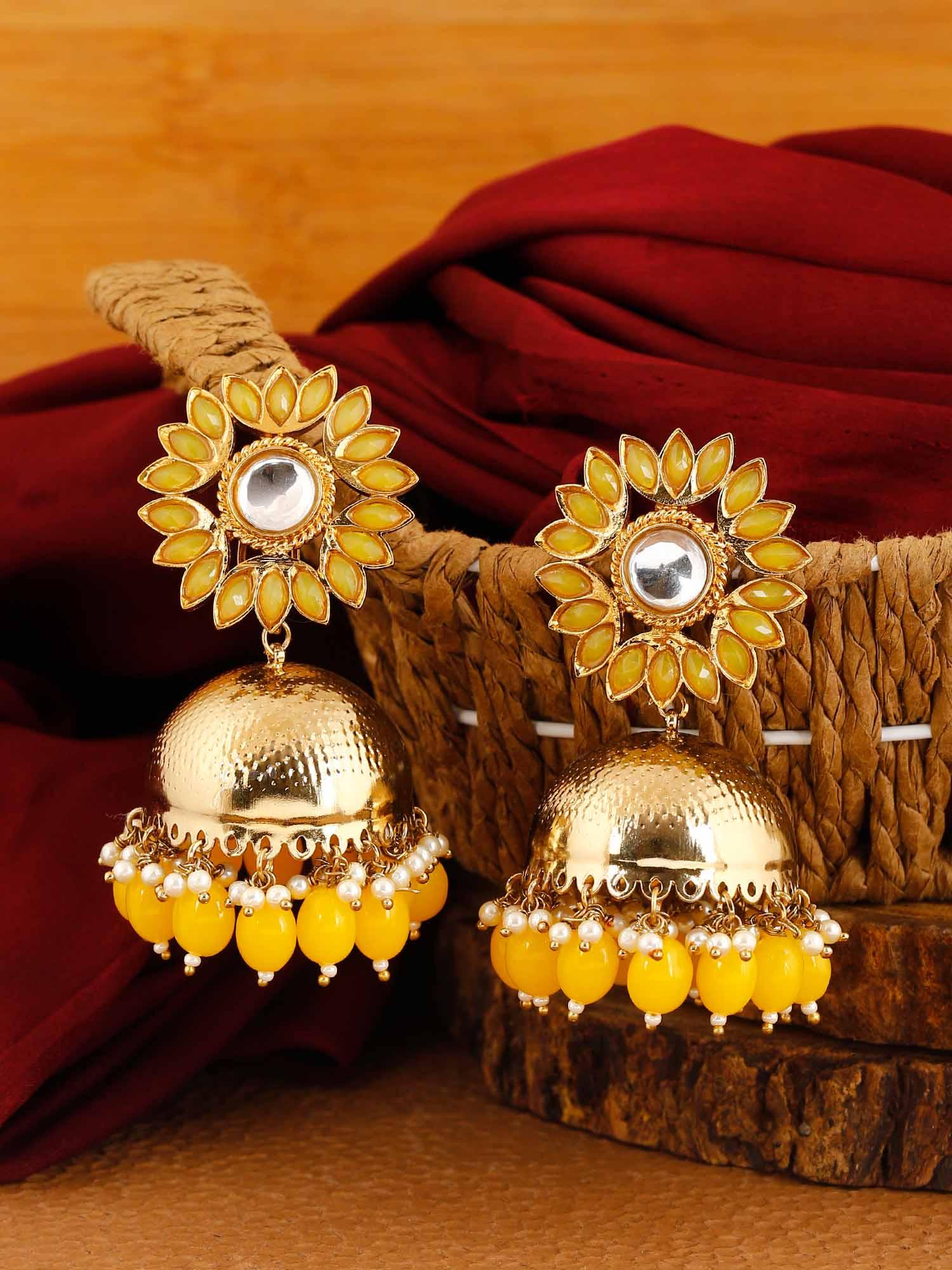 Lemon Charita Jhumkis