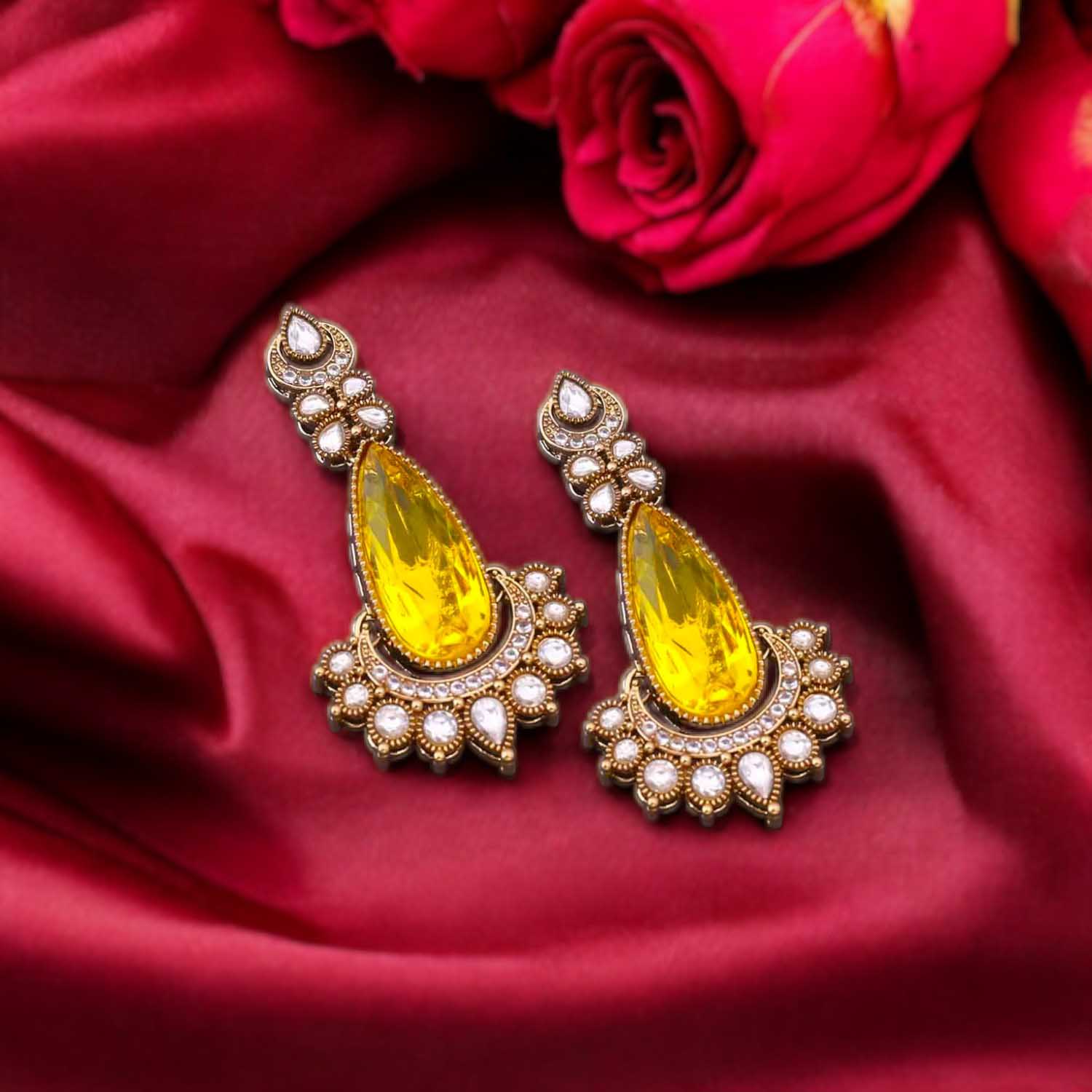 Lemon Diyanash Danglers