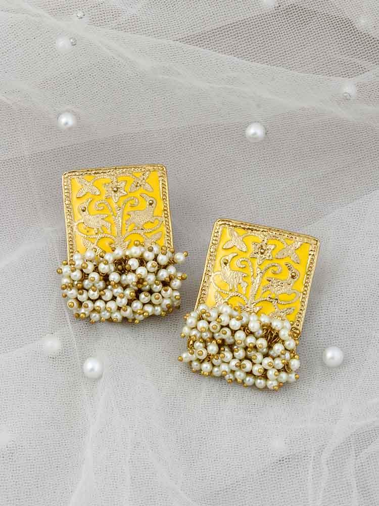 Lemon Gowri Studs - EOSS