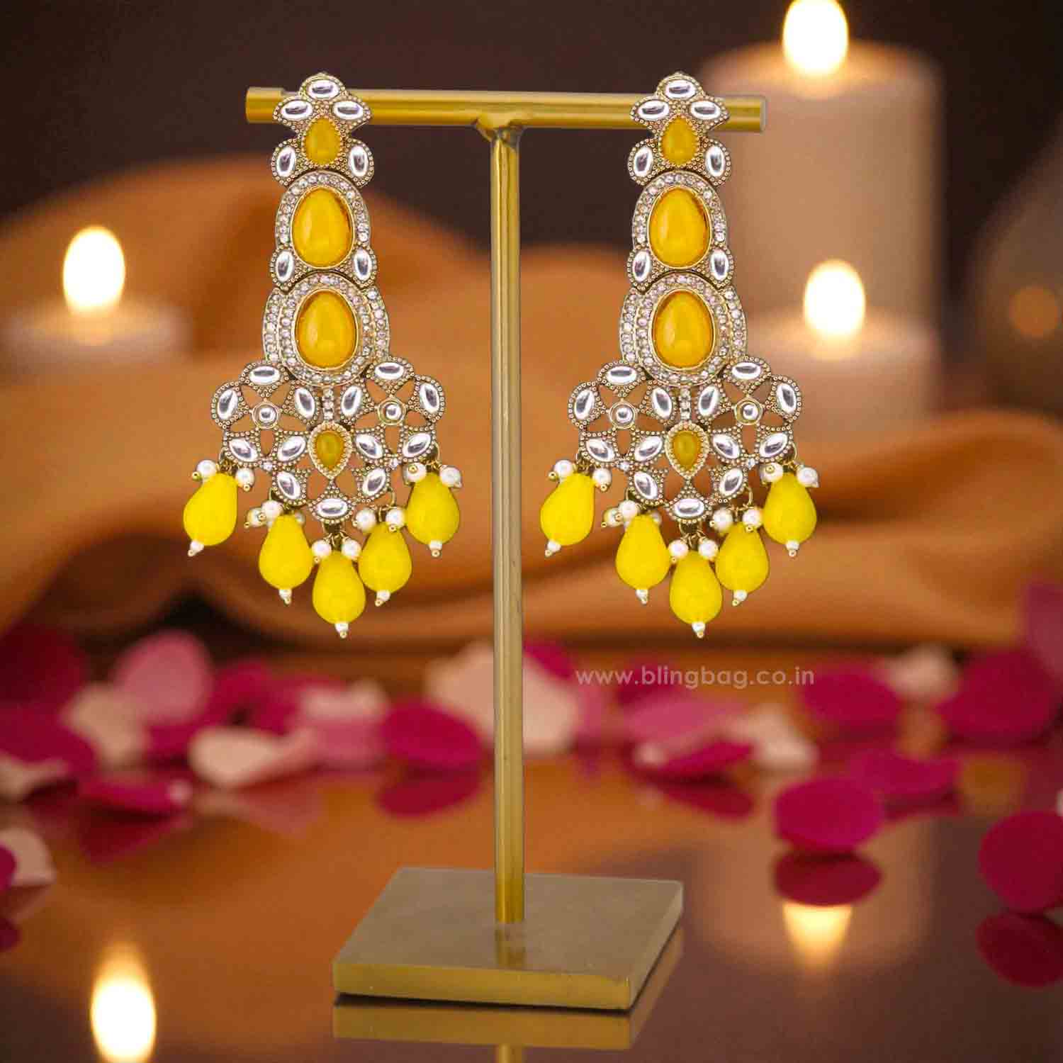 Lemon Nira Danglers