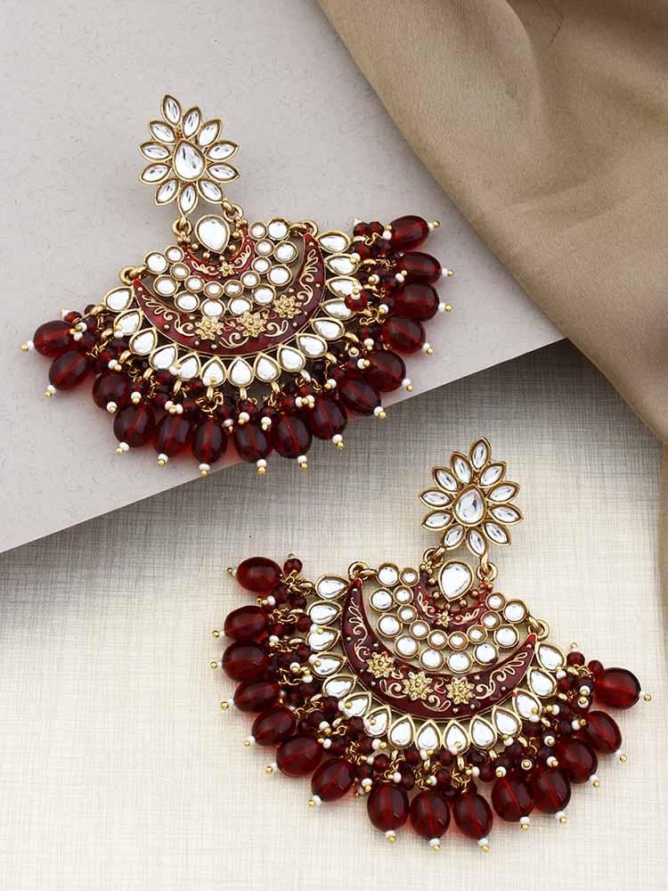 Maroon Ajaya Chandbalis