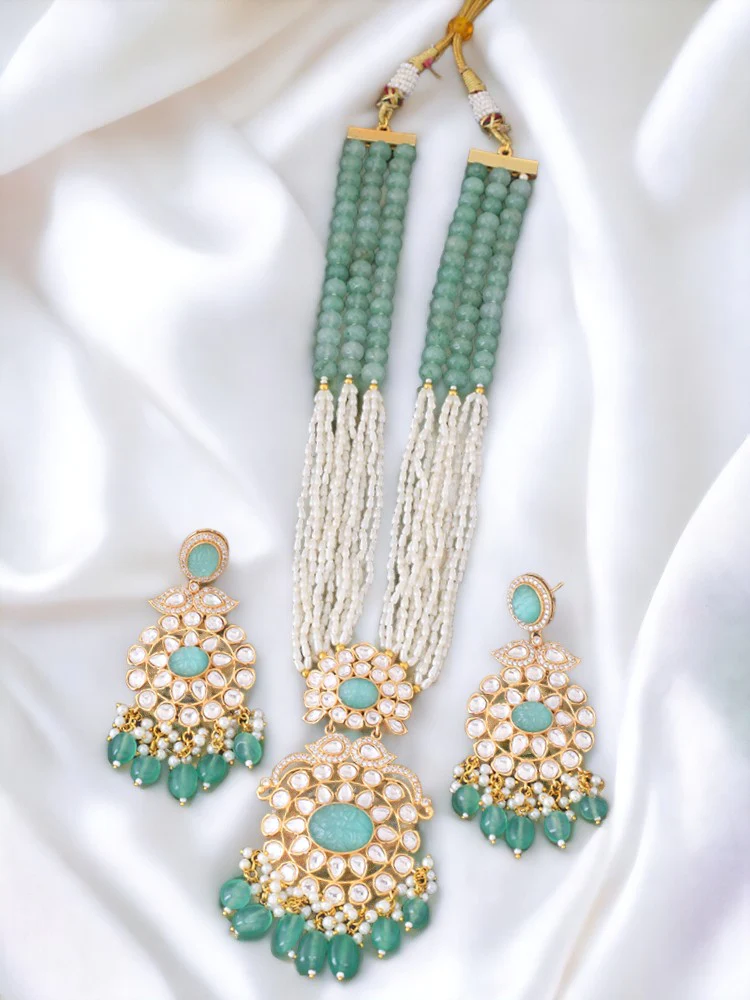 Mint Aakanksha Jewellery Set - Image 2