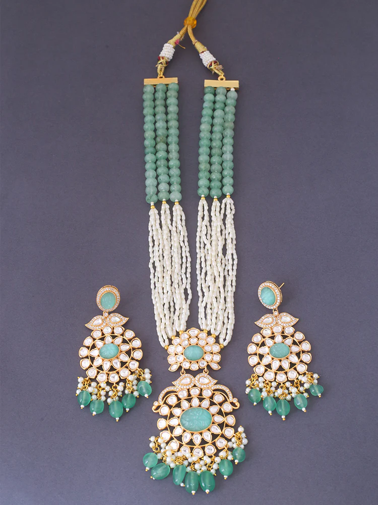 Mint Aakanksha Jewellery Set - Image 3