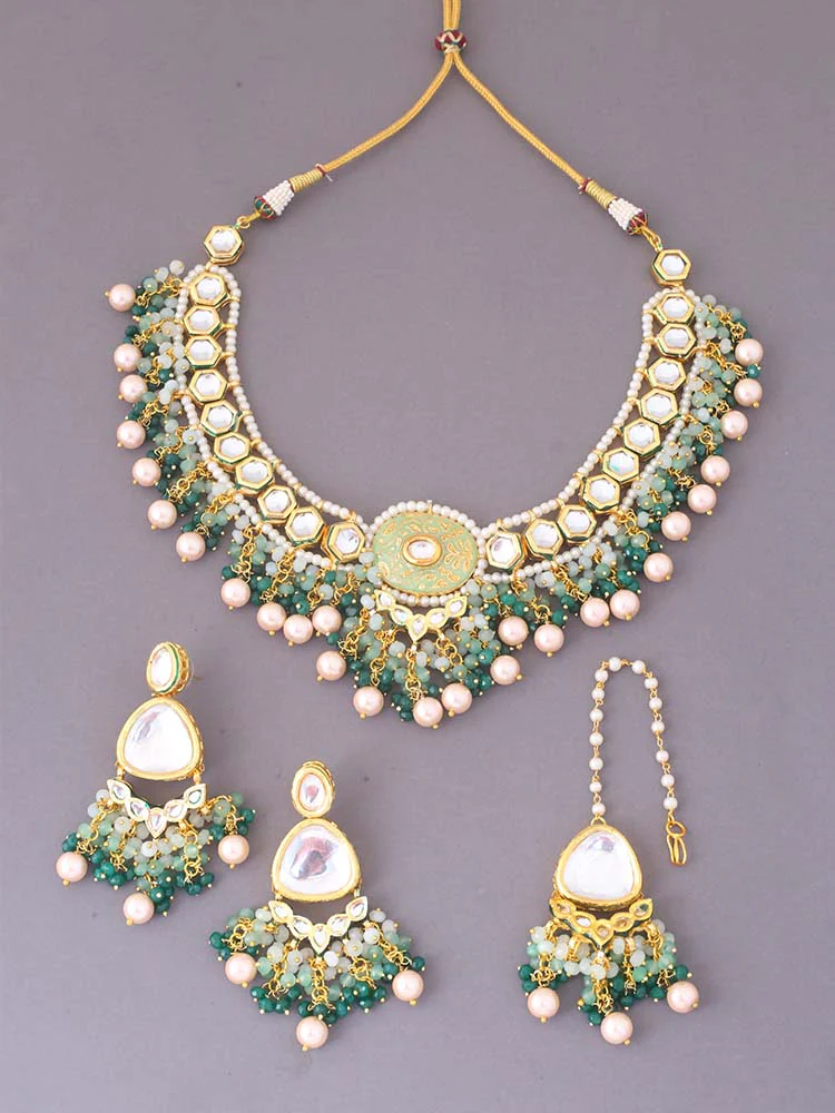 Mint Anshi Jewellery Set - Image 3