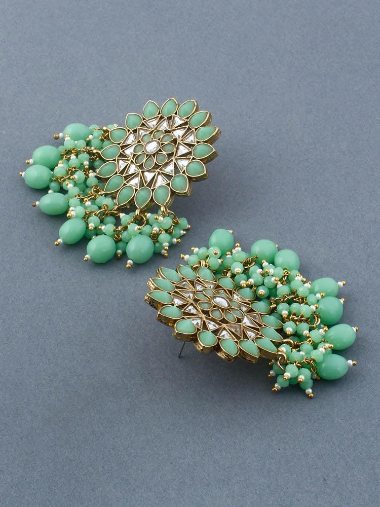 Mint Augustina Studs - EOSS - Image 3